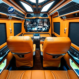 Sièges en cuir personnalisés pour voiture électrique VIP de luxe, sièges de capitaine pour Mercedes-Benz Sprinter, sièges conducteur et passager 2025 - Product Image 2
