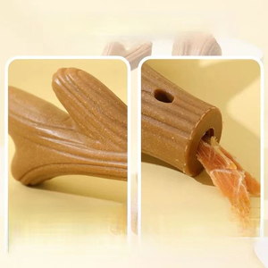 All'ingrosso a prova di Bit, <span class=keywords><strong>Stick</strong></span> duro per la dentizione, cane, giocattolo da masticare, con costole di simulazione di corna a forma di auto intrattenimento, razze da pastore Pet Supplie - Product Image 4