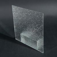 Feuilles de plastique ondulé en acrylique gaufré multi-tailles personnalisé en gros