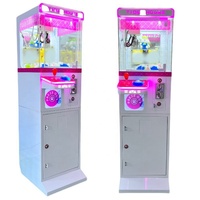 Máquina recreativa de grúa de alta calidad para niños, tamaño individual, con función de agarre de dulces y mini muñecas, con soporte en inglés, para entretenimiento en habitaciones