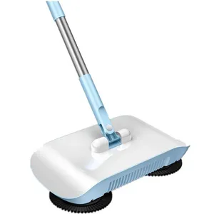 New Design Household Cleaner Stainless Steel Creative Manual Automatic Sweeper Sweep Floor Mop