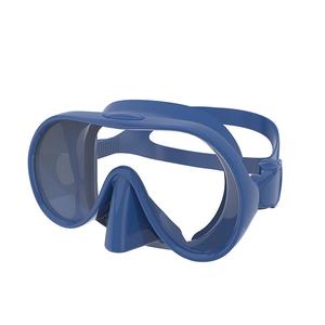 Maschera Subacquea Personalizzata per Adulti in Silicone Morbido, <span class=keywords><strong>Occhialini</strong></span> da Immersione a Basso Volume per Snorkeling - Product Image 1