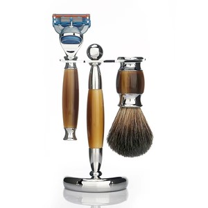 Juego <span class=keywords><strong>de</strong></span> Regalo <span class=keywords><strong>de</strong></span> 3 Piezas <span class=keywords><strong>de</strong></span> Brocha <span class=keywords><strong>de</strong></span> <span class=keywords><strong>Afeitar</strong></span> FYD Popular, Herramienta para Espumar Jabón, Brocha <span class=keywords><strong>de</strong></span> <span class=keywords><strong>Afeitar</strong></span> para Barba - Product Image 5