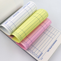 Papier autocopiant NCR écologique et recyclable pour formulaires de factures 	 Carnet de factures en papier carbonisé pour entreprises