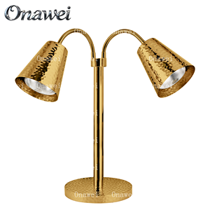 Lampe chauffante alimentaire Onawei, chauffe-plat commercial, lampe chauffante électrique, chauffage pour la restauration, réchauffement pour les fritures, cafétéria, restauration, buffets, fêtes - Product Image 4