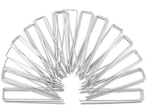 Сверхпрочные Современные садовые колья, прочные U-образные стальные колышки для ландшафтных скоб - Product Image 4