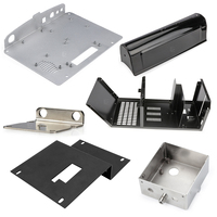 Fabrication sur mesure de tôles métalliques découpées au laser, châssis d'amplificateur audio pour PCB de bureau, boîtier de serveur pour montage en rack 19 pouces 1U 2U 3U 4U
