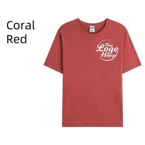 Promotion 230g doux et léger 100% coton respirant anti-boulochage chemise culturelle imprimée personnalisée pour l'image de marque T-shirt pour hommes - Product Image 2