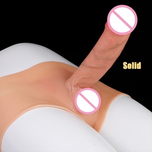 Lesbian Sex <b>Toy</b> Realistic Penis Solid Strap-on Dildo Panty Silicone Penis Artificial Realistic Big Penis Adult Sex <b>Toy</b> Wholesale - Product Image 2
