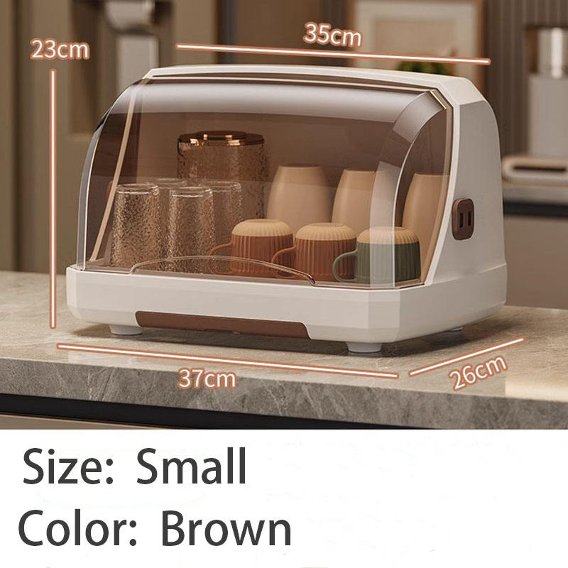 S สีน้ำตาล