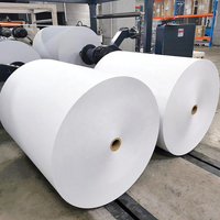 Rouleaux de papier A4 blanc, rouleaux géants de papier de copie, rouleaux géants pour découper du papier A4, luminosité 102 %