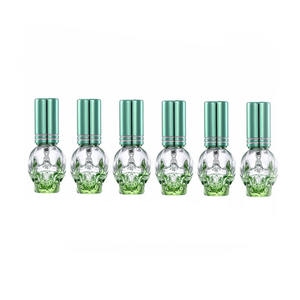 HBC Cosmetic <strong>Bottle</strong> 8ML <strong>Glass</strong> Empty Colorful <strong>Skull</strong> <strong>Glass</strong> Spray Perfume <strong>Bottles</strong> Mini Travel <strong>Bottle</strong> - Product Image 5