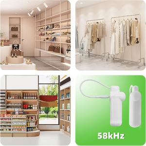 Étiquettes de sécurité rigides réutilisables avec cordon de marque LM Modèle 43, compatibles avec le système de sécurité EAS 58 kHz - Product Image 4