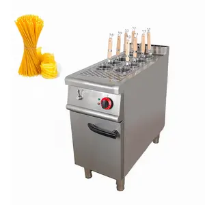 8 Holes Electric Free Standing Noodle Dumplings Boiler Machine Pasta Spaghetti Cooker Station