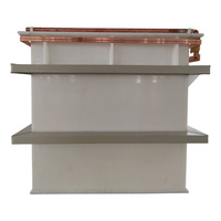 Machine de placage électrolytique Wenbo PT-003, vente chaude, nickel, zinc, chrome, électrolyse, machine de placage, réservoir de placage