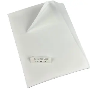 2000 feuilles d'étiquettes d'expédition en papier sans bois format A4, adhésif permanent compatible jet d'encre laser pour emballage de chocolat express
