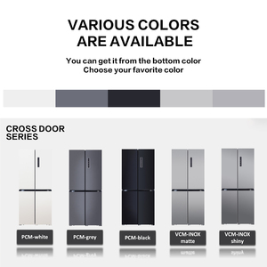 436L 14.8 Cu.ft Large Capacity No-frost Household Cross Door Freezer Luxury Home Refrigerators <b>Fridge</b> BCD-450W <b>Fridge</b> Cross Door - Product Image 5
