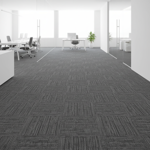 2025 Carreaux de tapis de sol de bureau pour bureau Pp Square <span class=keywords><strong>amovible</strong></span> Peel and Stick Loop Pile Carreaux de tapis - Product Image 1