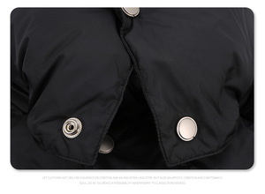 Elegante abrigo grueso para exteriores, chaqueta Parka para hombres y mujeres, chaqueta acolchada de invierno frío con logotipo personalizado - Product Image 5