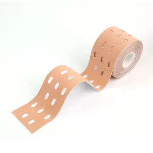 Großhandel hochwertige Baumwolle 5CM * 5M Tierarzt Wrap kohäsive Muskel Sport elastische Bandage Klebeband