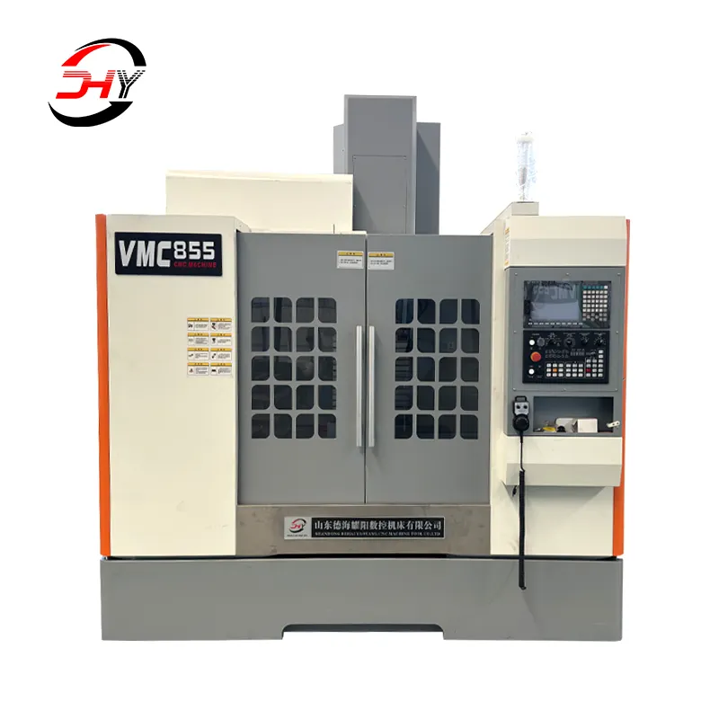 Mesin CNC akurasi tinggi VMC855 3 sumbu pusat mesin otomatis vertikal harga mesin penggilingan CNC