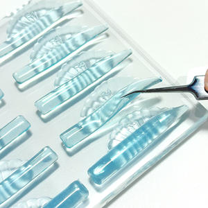 FEFY Boucles de rehaussement de cils sans colle, courbure C, 5 tailles, en <span class=keywords><strong>gel</strong></span> de silicone et kératine, sans odeur, pour permanente semi-permanente des cils - Product Image 3