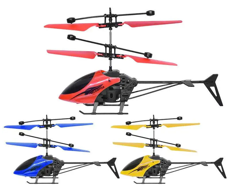 High Quality New RC Helicopter for Kids Infrared Gesture Sensing Flying Toy with Remote Controller Follow Me Feature