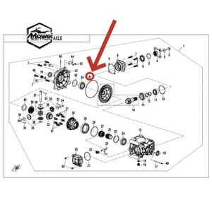 Q830-310011วงแหวน CF800 <span class=keywords><strong>CF1000</strong></span> CF600 CF500รถ ATV UTV SSV สำหรับ CF Moto uforce 600 1000 zforce 950ชิ้นส่วน O-RING - Product Image 1