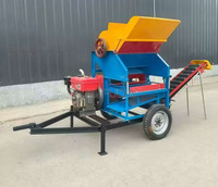 Séparateur d'arachides haute performance avec convoyeur pour l'agriculture à grande échelle