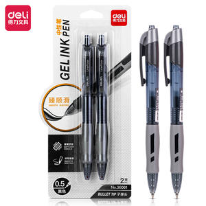 Deli 36012 Druckgel-Stift Carbon Signature 2 Stück 0,5 Hochwertig Erstklassige Qualität - Product Image 3