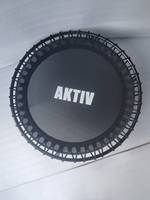 AKTIV Hochwertiges, Langlebiges, Faltbares Weichplastik-Sprungbett Trampolin mit Griff für Outdoor-Fitness-Studios und Gymnastiktraining