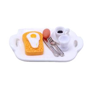 Assiette miniature pour maison de poupée, accessoires de <span class=keywords><strong>vaisselle</strong></span>, porte-<span class=keywords><strong>savon</strong></span>, modèle créatif pour jeu alimentaire, accessoires de décoration - Product Image 1