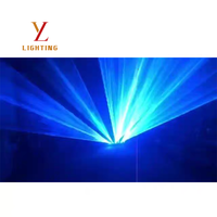 Lampe laser pleine couleur à six lentilles, système de balayage 15-25Kpps, contrôle PC automatique maître/esclave, éclairage d'effets de scène