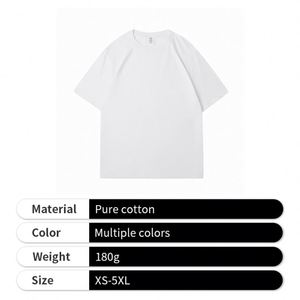 T-shirt unisexe à col rond avec logo personnalisé, en coton, à manches courtes, pour la publicité d'entreprise - Product Image 3