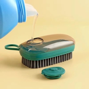 Cepillo de Limpieza Líquido Multifuncional con Dispensador de Jabón Incorporado, Cerdas Suaves para Zapatos, Ropa, Ollas de Cocina y Limpieza del Hogar - Product Image 6