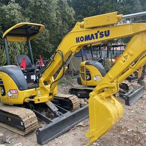 Excavadora Komatsu PC35 Usada en Excelentes Condiciones, Motor, Bomba y Componentes Principales, Ahorro de Energía, Certificación ISO y CE, 1 Año de Garantía - Product Image 1