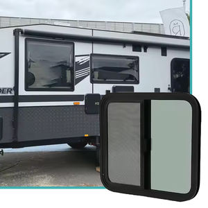 หน้าต่างอะคริลิกแบบเลื่อนสองชั้นแนวนอน/แนวตั้ง <span class=keywords><strong>JDA</strong></span> สำหรับรถบ้าน/รถพ่วง  อะไหล่เปลี่ยนหน้าต่างแบบเลื่อน - Product Image 4