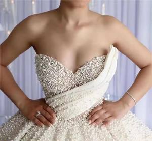 <span class=keywords><strong>Robe</strong></span> <span class=keywords><strong>de</strong></span> <span class=keywords><strong>mariée</strong></span> <span class=keywords><strong>de</strong></span> luxe <span class=keywords><strong>de</strong></span> haute qualité <span class=keywords><strong>robe</strong></span> <span class=keywords><strong>de</strong></span> <span class=keywords><strong>mariée</strong></span> en dentelle sans bretelles perlée <span class=keywords><strong>avec</strong></span> <span class=keywords><strong>jupon</strong></span> <span class=keywords><strong>robe</strong></span> <span class=keywords><strong>de</strong></span> bal <span class=keywords><strong>de</strong></span> <span class=keywords><strong>mariée</strong></span> - Product Image 2