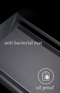 金矿晶华2抽屉组合厨柜配件浅拉出储物篮餐具橱柜收纳器 - Product Image 5