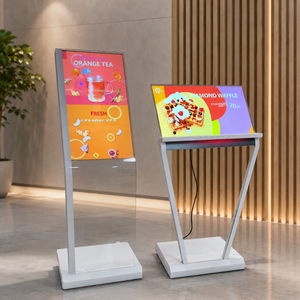 30 Inch Transparent OLED Landscape Floor Standing Digital <b>Signage</b> Interactive Animation Advertising Screen Anti-Reflection - Product Image 4