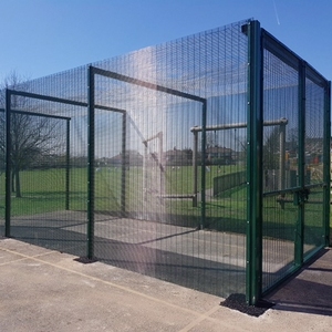 Recinzione di Sicurezza con Telaio <span class=keywords><strong>in</strong></span> Metallo, Copricolonna Protettivo, Recinzione Anti-Arrampicata 358 ad Alta Sicurezza per Uso Aeroportuale e Carcerario - Product Image 6