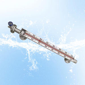 BoyAiot 65 مقياس مغناطيسي للمستوى من الفولاذ المقاوم للصدأ ipoy للصناعات الكيميائية والبترولية 10 دقة - Product Image 1