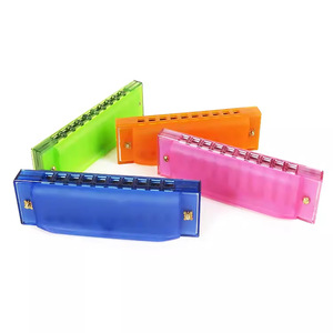 Armónica de 10 Orificios al por Mayor para Escuelas, Juego de Armónicas de Plástico Seguro para Niños, Juguete Educativo Temprano - Product Image 5