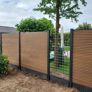 防水户外花园木塑复合护栏板wpc围栏
