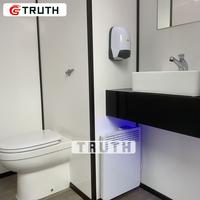 Remorque de toilettes de luxe Truth Outdoor pour mariages en bord de mer, fêtes en plein air, toilettes portables, toilettes mobiles sur remorque
