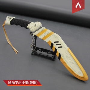 <span class=keywords><strong>APEX</strong></span> <span class=keywords><strong>Legends</strong></span> bangalore <span class=keywords><strong>Heirloom</strong></span> - Cold Steel tactical Blade 30cm โมเดลแสดงโลหะเต็มรูปแบบพร้อมปลอกทู่ - Product Image 3