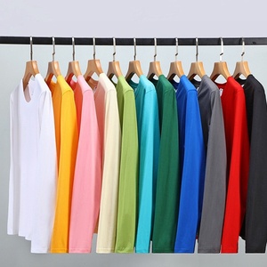 T-shirt décontracté à manches courtes 220g, coupe ample personnalisée, en pur coton, imprimé motif dessin animé, logo lettré, couleur unie blanche, chemise de base - Product Image 4
