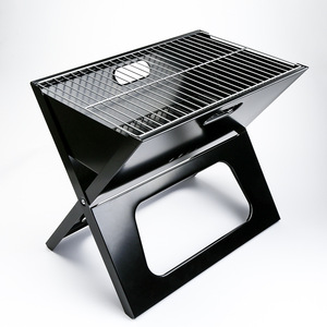 Barbecue portable pliable d'extérieur, barbecue au charbon pour la maison, barbecue de camping, mini réchaud au charbon - Product Image 1