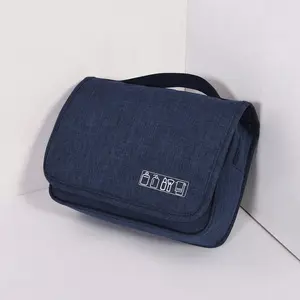 Hängende Reise-Toiletten artikel-Organisator für Taschen hygiene Dop-Kit mit Haken Zubehör Badezimmer-Rasier-Make-up für Herren und Damen