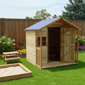 <span class=keywords><strong>Casetta</strong></span> da Giardino Moderna <span class=keywords><strong>di</strong></span> Lusso in <span class=keywords><strong>Legno</strong></span> Impermeabile da Esterno Personalizzata <span class=keywords><strong>per</strong></span> <span class=keywords><strong>Bambini</strong></span> <span class=keywords><strong>di</strong></span> Alta Qualità Eco-friendly FSC - Product Image 6